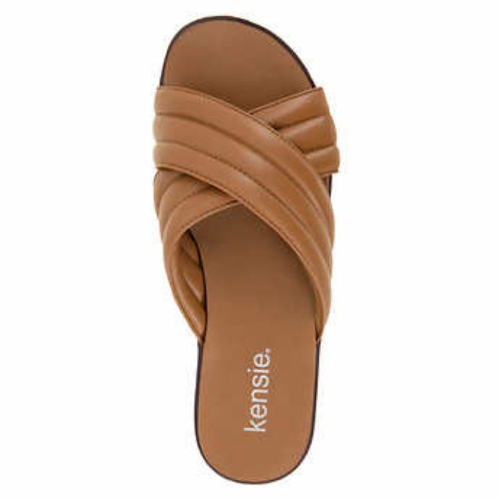 Kensie Ladies' Cross Band Sandal - Picture 4 of 5